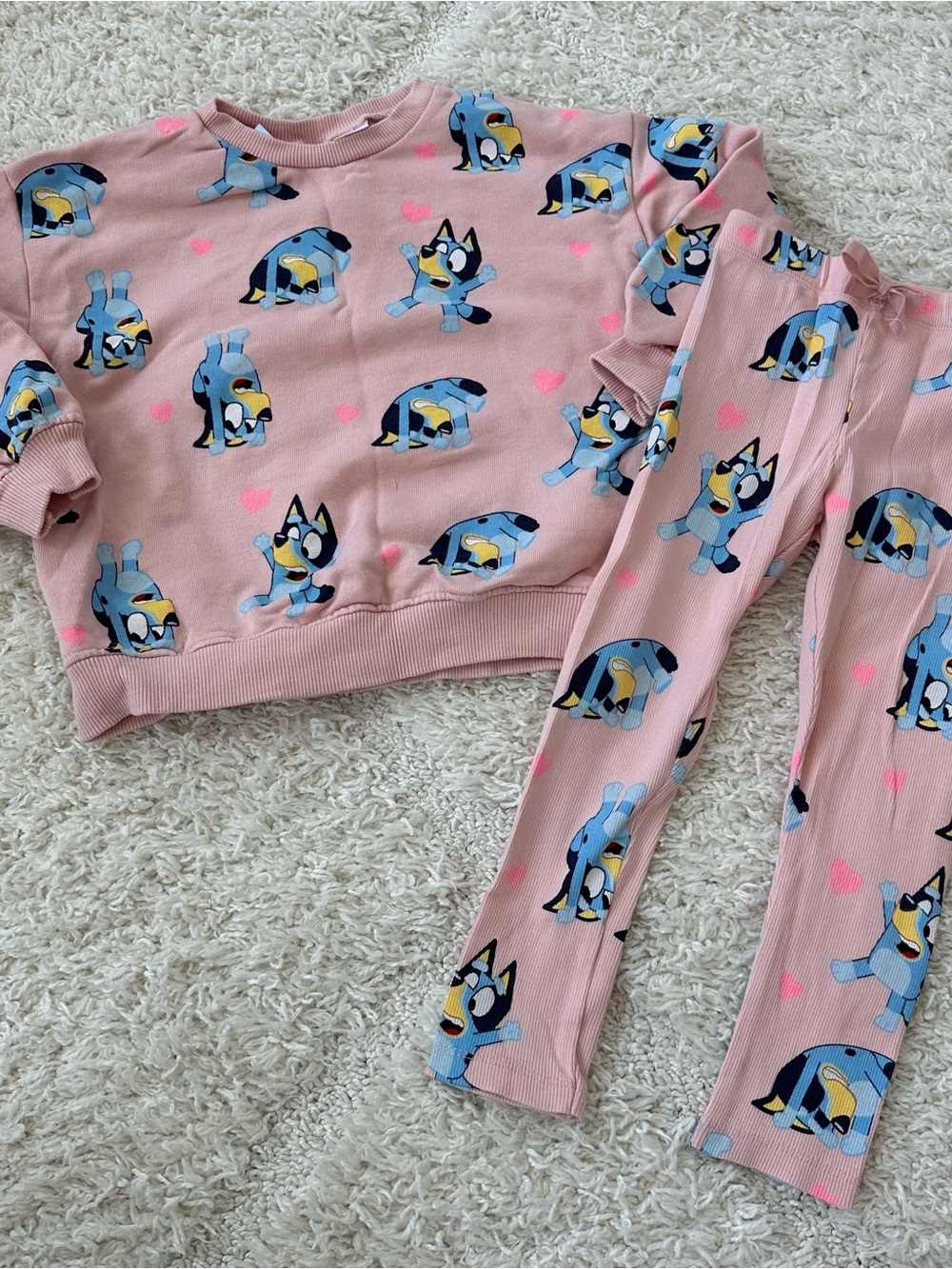 Zara Pink Bluey Set